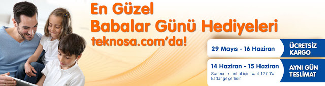 Teknosa, Babalar Günü Alışveriş Kampanyası