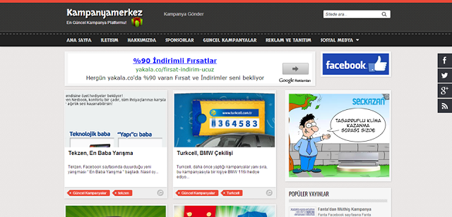 Yeni Tasarımıyla Kampanyamerkez
