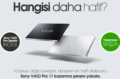 Sony'den VAIO Pro 11 Kampanyası Görseli