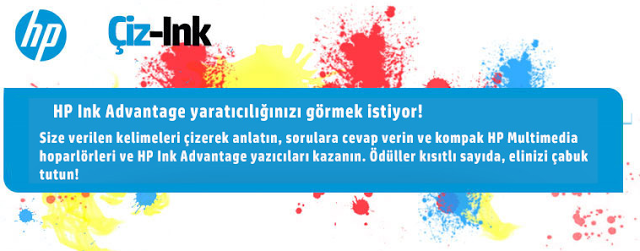 HP Yeni Kampanya: Çiz-Ink