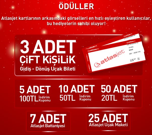 AtlasJet 'Uçan Hediyeler' Kampanyası ödülleri