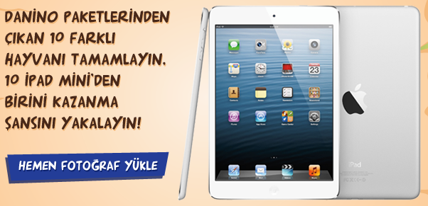 Danino'dan 10 Kişiye iPad Mini Hediye Danino'dan 10 Kişiye iPad Mini Hediye