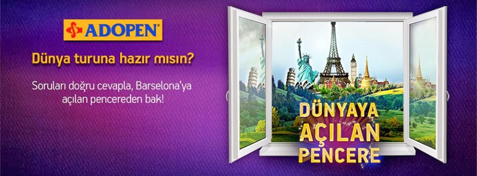 Dünyaya açılan pencere! Dünyaya açılan pencere! (görsel)