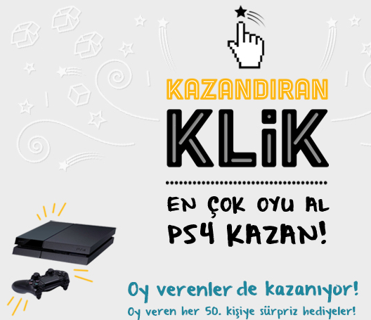 Kliksa'dan Kazandıran Klik