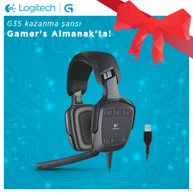 Logitech'den Hediye Yağmuru Logitech'den Hediye Yağmuru G35 kazanma şansı.