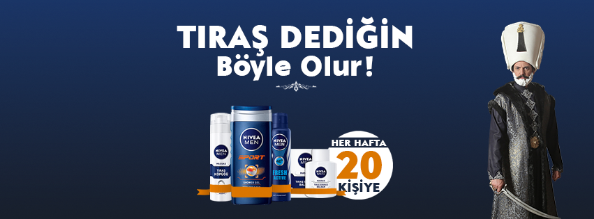 Nivea Men'den Her Hafta 20 Kişiye Hediye