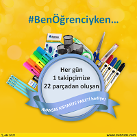 Avansas Kırtasiye Seti Hediye Ediyor