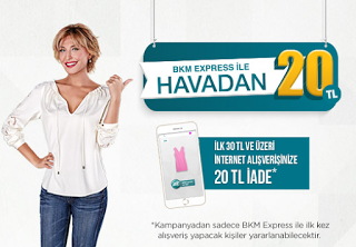 İnternette 30 TL harca, 20 TL'si iade! İnternette 30 TL harca, 20 TL'si iade!