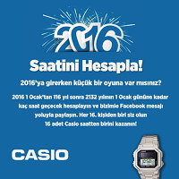  Casio’dan yılbaşına özel ‘Saatini hesapla’ kampanyası