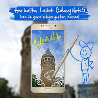 Samsung Yaratıcı Notlar kampanyası 
