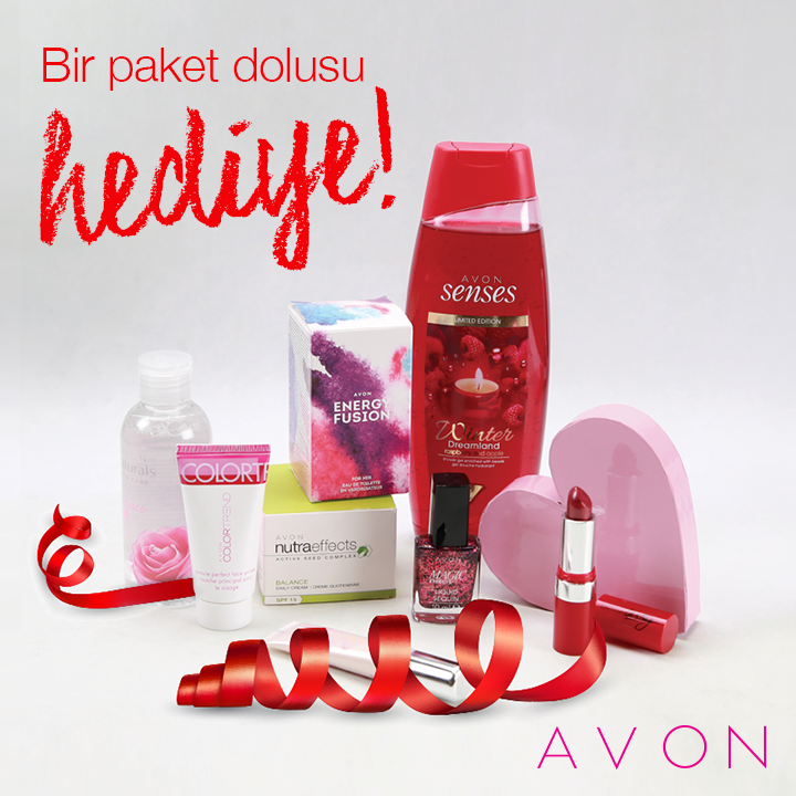 Avon'dan Bir Paket Dolusu Hediye