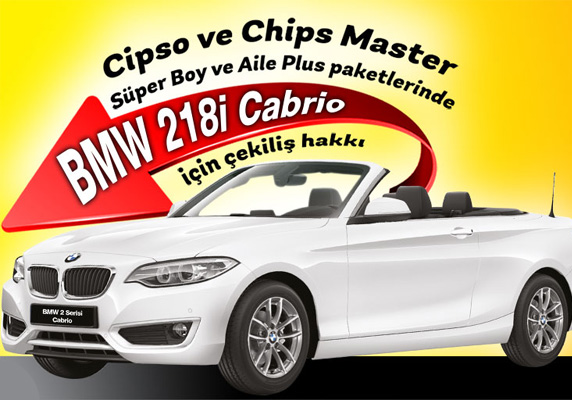 Promosyon, BMW 218i Cabrio, sanslipaket.com, BMW çekilişi 2017, güncel çekilişler, Cipso Promosyon, BMW 218i Cabrio, sanslipaket.com, BMW çekilişi 2017, güncel çekilişler, Cipso