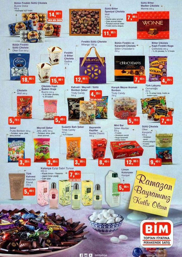 Bim aktüel 19 Haziran 2018 katalog